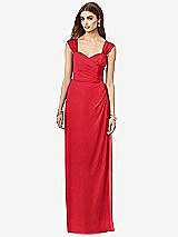 Front View Thumbnail - Parisian Red After Six Bridesmaid Dress 6693