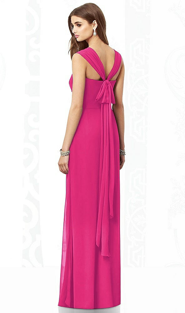 Back View - Think Pink After Six Bridesmaid Dress 6693