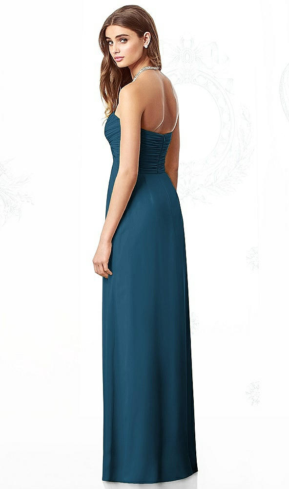 Back View - Atlantic Blue After Six Style 6694