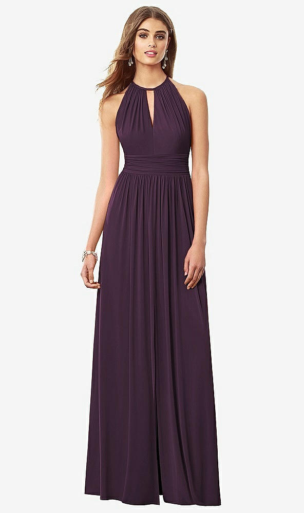 Front View - Aubergine After Six Bridesmaid Dress 6696