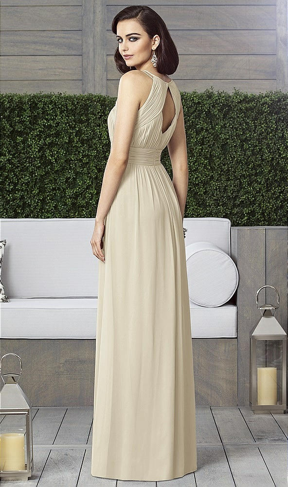 Back View - Champagne Dessy Collection Style 2906