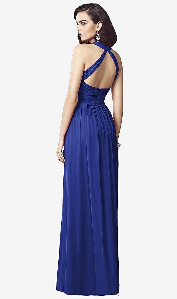 Back View - Cobalt Blue Dessy Collection Style 2908
