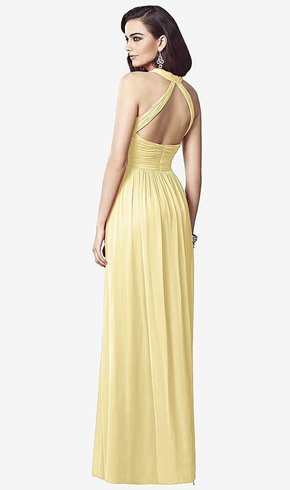 Back View - Pale Yellow Dessy Collection Style 2908