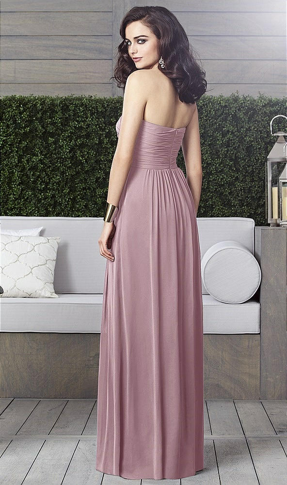 Back View - Dusty Rose Dessy Collection Style 2910