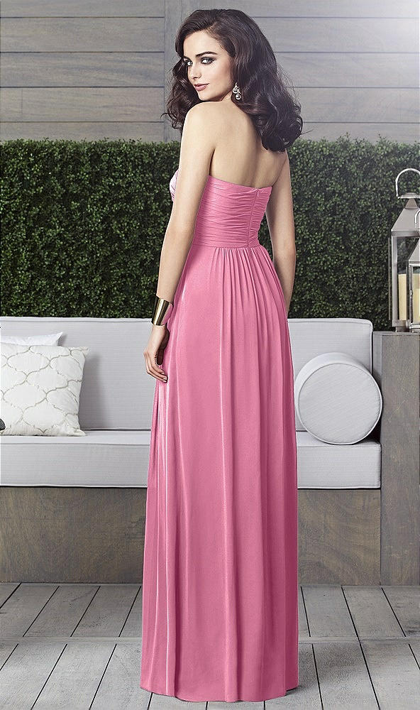 Back View - Orchid Pink Dessy Collection Style 2910