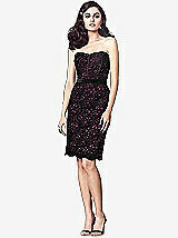 Front View Thumbnail - Merlot & Black Dessy Collection Style 2911