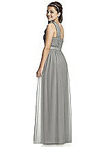 Rear View Thumbnail - Chelsea Gray Junior Bridesmaid Dress JR526