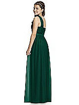 Rear View Thumbnail - Hunter Green Junior Bridesmaid Dress JR526
