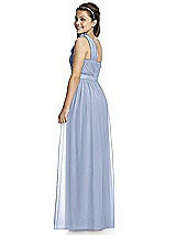 Rear View Thumbnail - Sky Blue Junior Bridesmaid Dress JR526