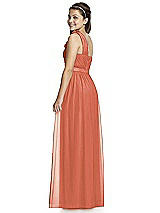 Rear View Thumbnail - Terracotta Copper Junior Bridesmaid Dress JR526