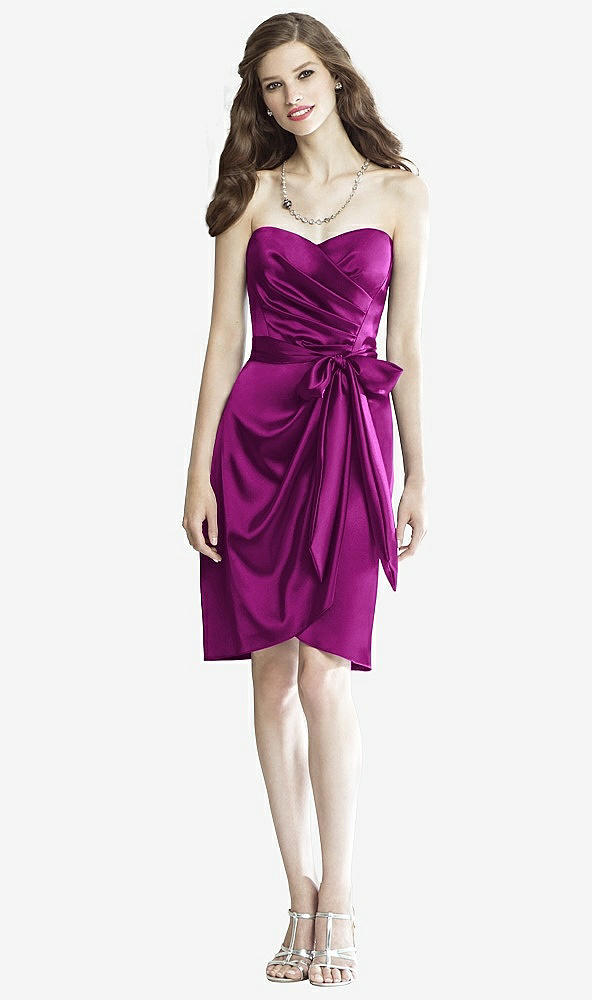 Front View - Persian Plum Social Bridesmaids Style 8133