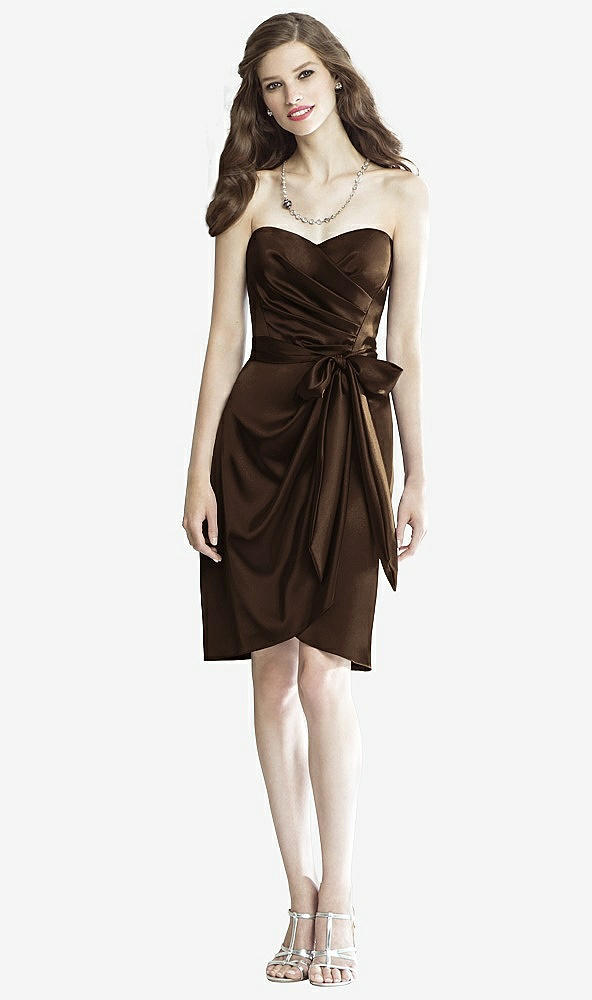 Front View - Espresso Social Bridesmaids Style 8133