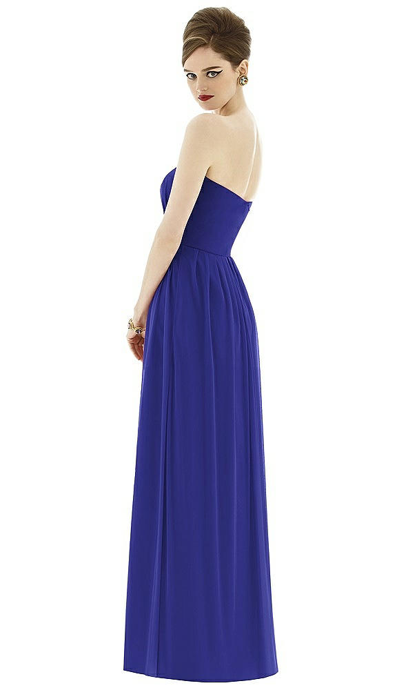 Back View - Electric Blue Alfred Sung Style D651