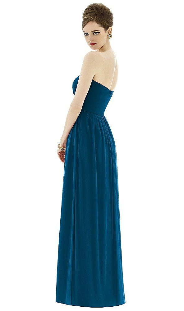 Back View - Ocean Blue Alfred Sung Style D651
