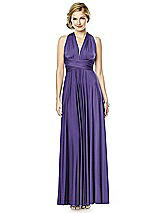 Alt View 7 Thumbnail - Regalia - PANTONE Ultra Violet Twist Wrap Convertible Maxi Dress