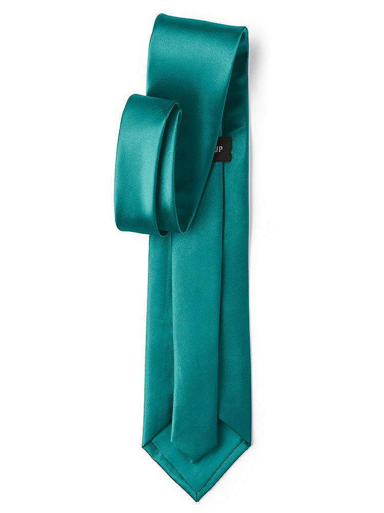 Back View - Jade Matte Satin Neckties by After Six