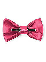 Rear View Thumbnail - Pantone Honeysuckle Matte Satin Boy's Clip Bow Tie by After Six