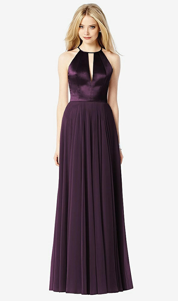 Front View - Aubergine After Six Bridesmaid Dress 6705