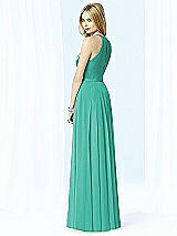 Rear View Thumbnail - Pantone Turquoise After Six Bridesmaid Dress 6705