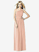Front View Thumbnail - Pale Peach After Six Bridesmaid Dress 6706