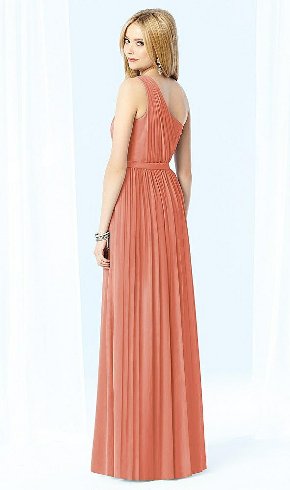 Back View - Terracotta Copper After Six Bridesmaid Dress 6706