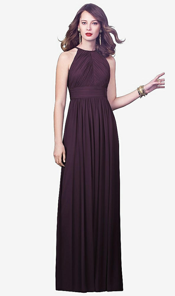 Front View - Aubergine Dessy Collection Style 2918