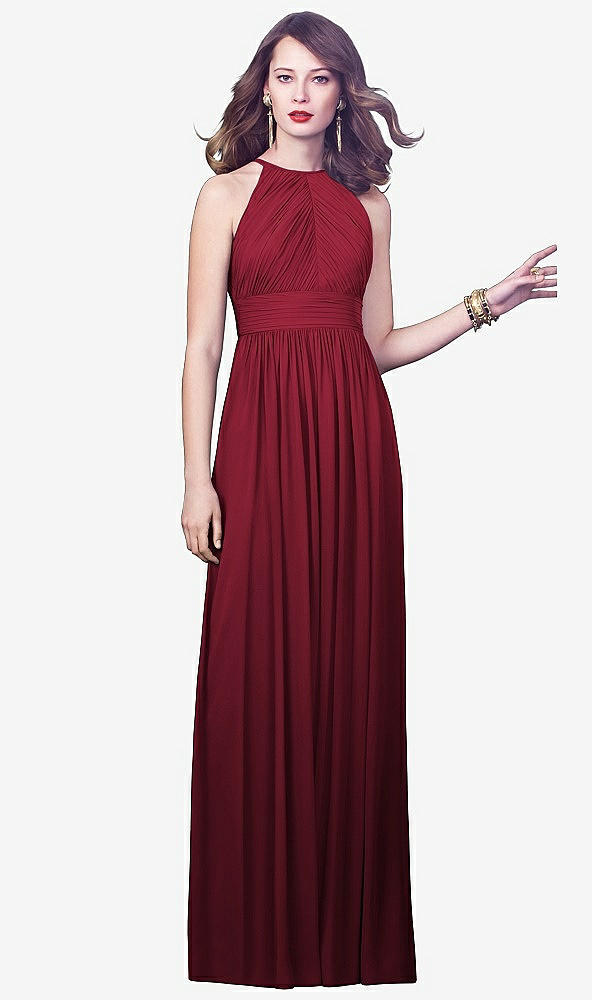 Front View - Burgundy Dessy Collection Style 2918