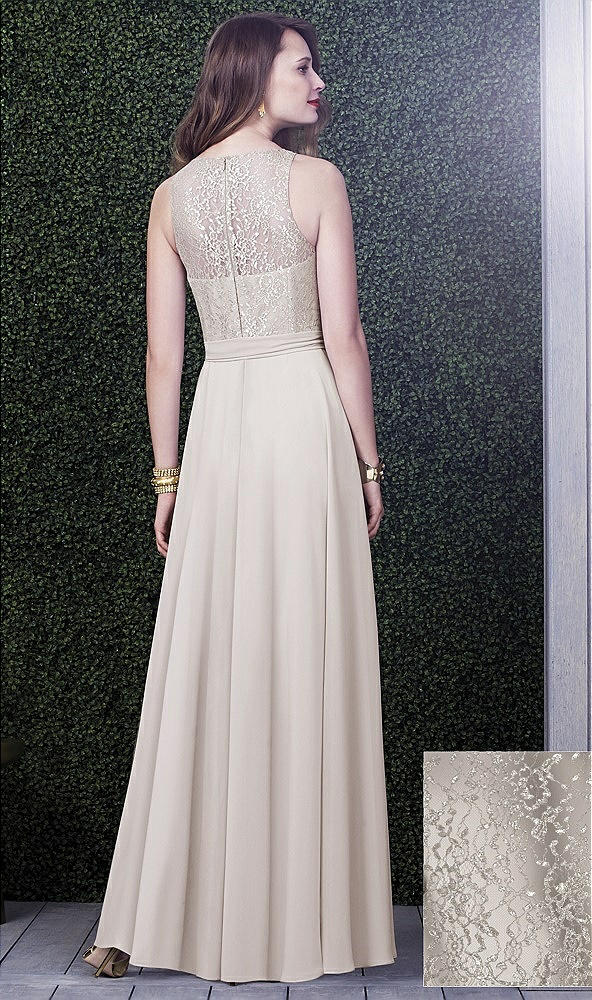 Back View - Taupe & Oyster Dessy Collection Style 2924