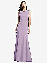 Rear View Thumbnail - Pale Purple Dessy Bridesmaid Dress 2936
