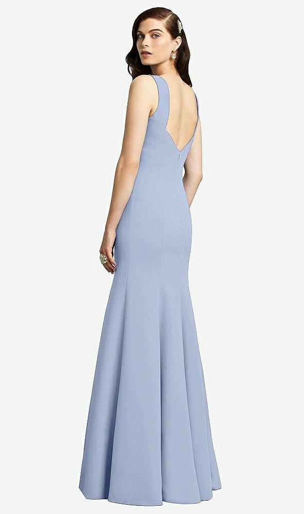 Front View - Sky Blue Dessy Bridesmaid Dress 2936