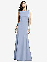Rear View Thumbnail - Sky Blue Dessy Bridesmaid Dress 2936