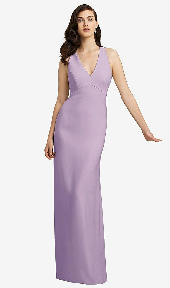 Front View - Pale Purple Dessy Bridesmaid Dress 2938