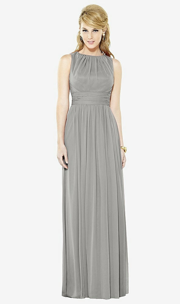 Front View - Chelsea Gray After Six Bridesmaid Dress 6709