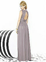 Rear View Thumbnail - Cashmere Gray After Six Bridesmaid Dress 6709