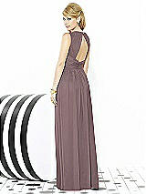 Rear View Thumbnail - French Truffle After Six Bridesmaid Dress 6709