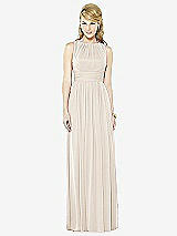 Front View Thumbnail - Oat After Six Bridesmaid Dress 6709