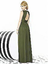 Rear View Thumbnail - Olive Green After Six Bridesmaid Dress 6709