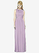 Front View Thumbnail - Pale Purple After Six Bridesmaid Dress 6709