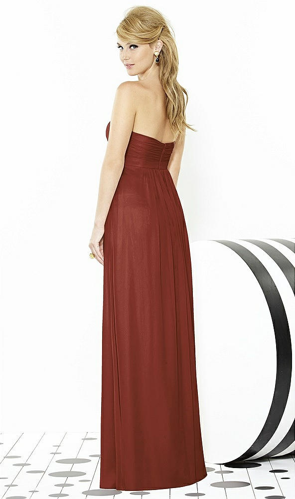 Back View - Auburn Moon After Six Bridesmaids Style 6710