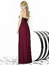 Rear View Thumbnail - Cabernet After Six Bridesmaids Style 6710