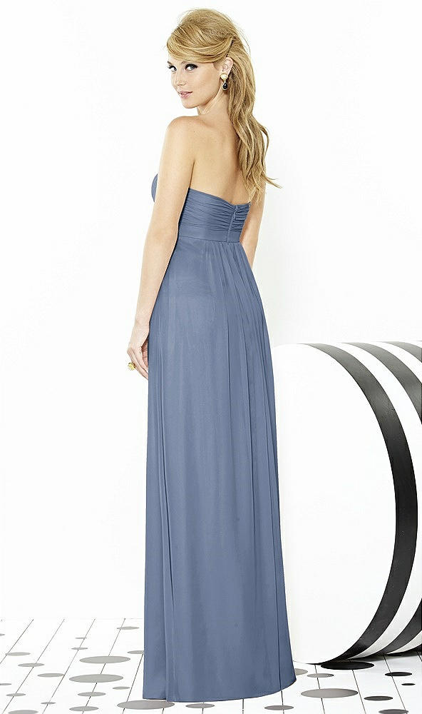 Back View - Larkspur Blue After Six Bridesmaids Style 6710