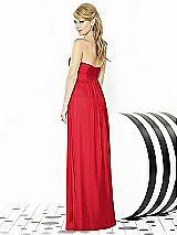 Rear View Thumbnail - Parisian Red After Six Bridesmaids Style 6710