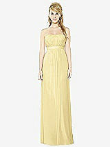 Front View Thumbnail - Pale Yellow After Six Bridesmaids Style 6710