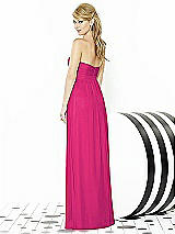 Rear View Thumbnail - Think Pink After Six Bridesmaids Style 6710