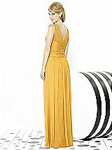 Rear View Thumbnail - NYC Yellow After Six Bridesmaid Dress 6711