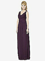 Front View Thumbnail - Aubergine After Six Bridesmaid Dress 6711