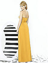 Rear View Thumbnail - NYC Yellow After Six Bridesmaid Dress 6713