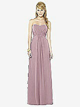 Front View Thumbnail - Dusty Rose After Six Bridesmaid Dress 6713