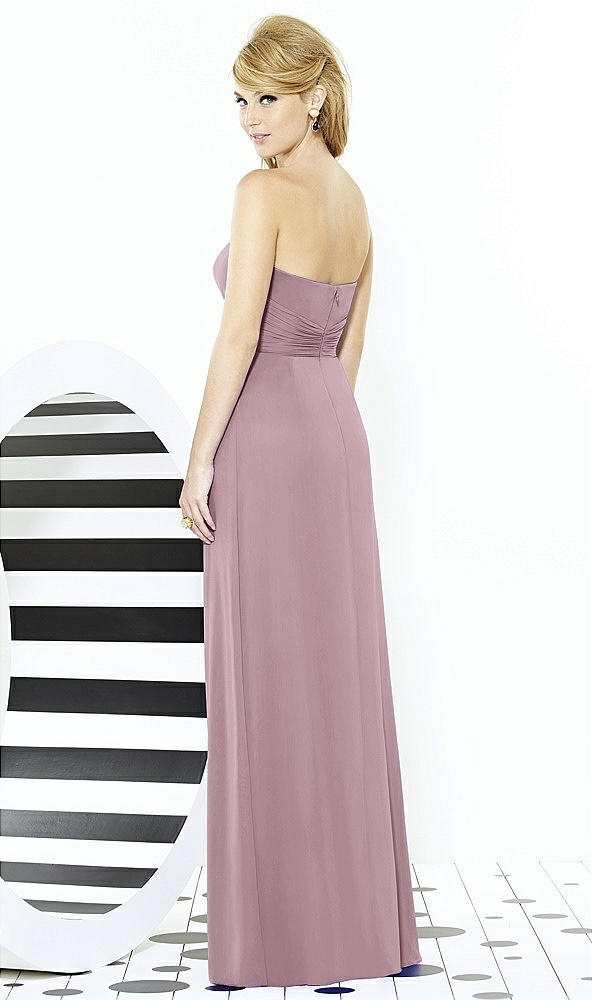 Back View - Dusty Rose After Six Bridesmaid Dress 6713