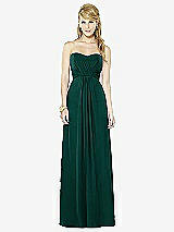Front View Thumbnail - Evergreen After Six Bridesmaid Dress 6713